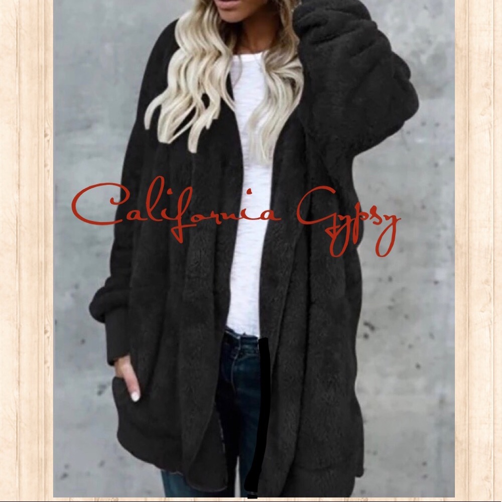 Teddy Bear Hoodie Coat